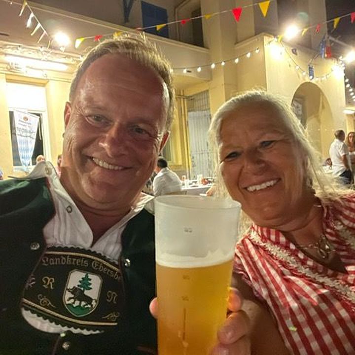 Landrat Niedergesäß und Gemeinderätin Dusi-Färber
